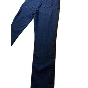 Lauren Ralph Lauren Regal Skinny Jeans Women's Size 8 Brown Side Stripe Denim‎